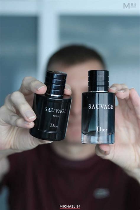 dior sauvage elixir vs edt|which sauvage is stronger.